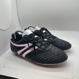 Starter Pink and Black Soccer Cleats - Size 8